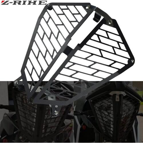Motorcycle Accessories Aluminium Front Headlight Grille Cover Protector for 790 adventure S/R 790 adv 790adventure 2019-2020