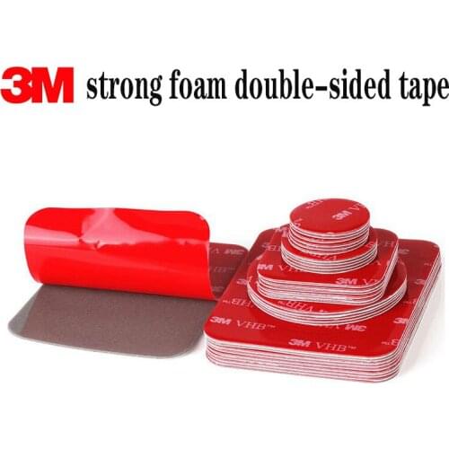 10pcs Double Sided Acrylic Foam Adhesive Tape Heavy Duty Mounting Tape 3M VHB waterproof no trace high temperature resistance