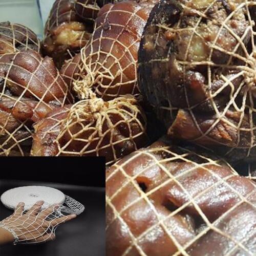 6 Meters Cotton Sausage Net for Meat Cooking Butchers String Sausage Roll Net Hot Dog Net Sausage Packaging Tools Kitchen Tools