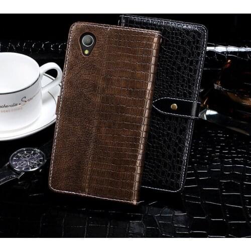 ITien Flip Business Magnetic Stand Leather Protective Cover Phone Case For Vodafone E9 TPU Silicone Shell Wallet Etui Skin