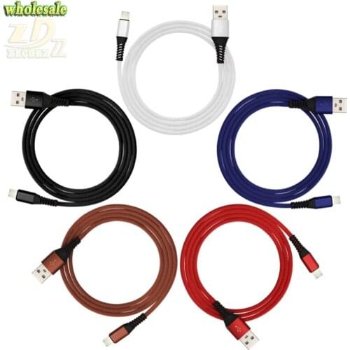 Micro USB Cable USB Woven design Android Data Mobile Phone Cables Fast Charging For Samsung procurement trade price 300pcs/lot