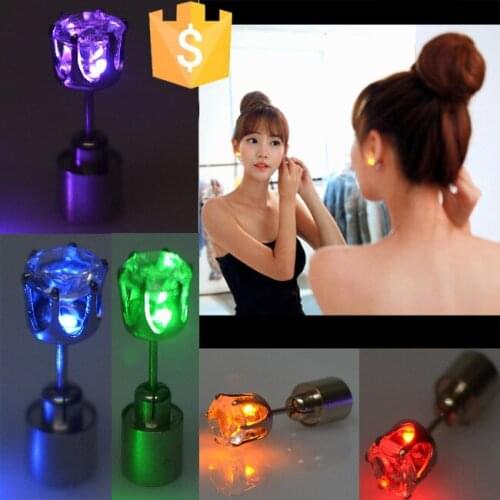 Fashion Stud Imperial Crown Novelty lights Women Stud Top Quality for Party Event Free shipping 50pcs/Lot