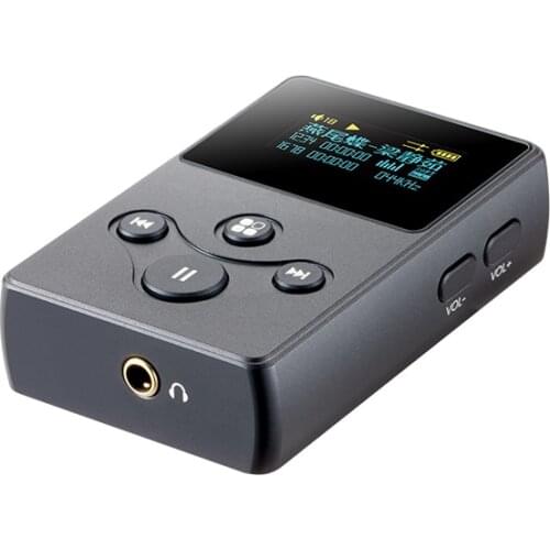 XDUOO X2S Hi-Res Lossless Portable Compact Music Player With Aluminum Shell, OLED Screen, Up to 128G TF/Micro SD card