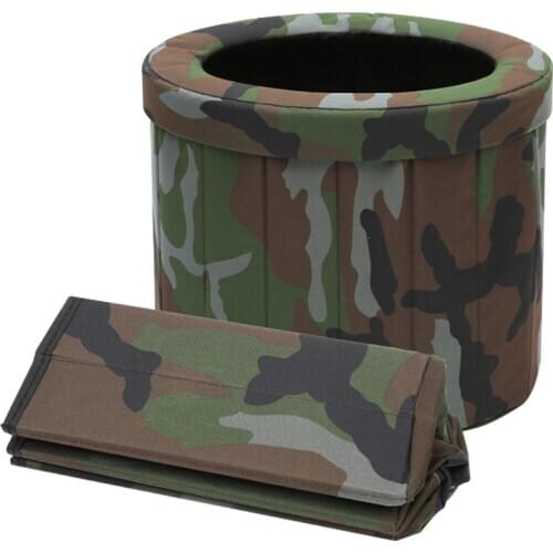 Portable Folding travel Toilet Car Commode Camping Storage Stool for Emergency Outdoor Restroom