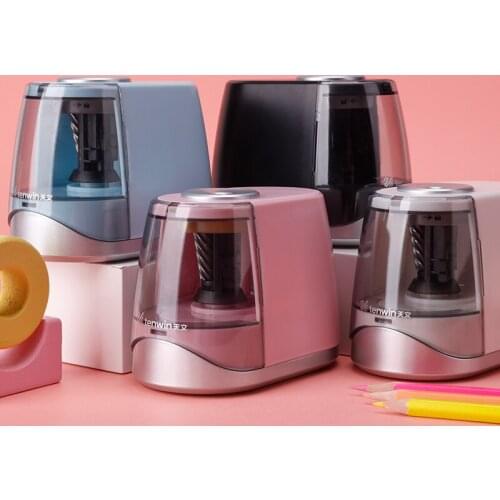 Tenwin Art Professional Electric Pencil Sharpener Sketch Mechanical Electronic Pen Sharpeners Stationery Office School Supplies