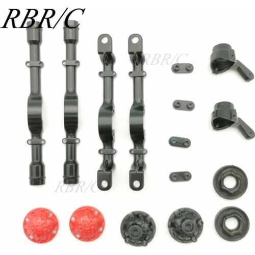 RBR/C Original 4X4 Metal Bridge Axle Shell Suit For Most Of WPL B14 B24 C14 C24 & JJRC 1:16 4WD RC Remote Control Car Model R156