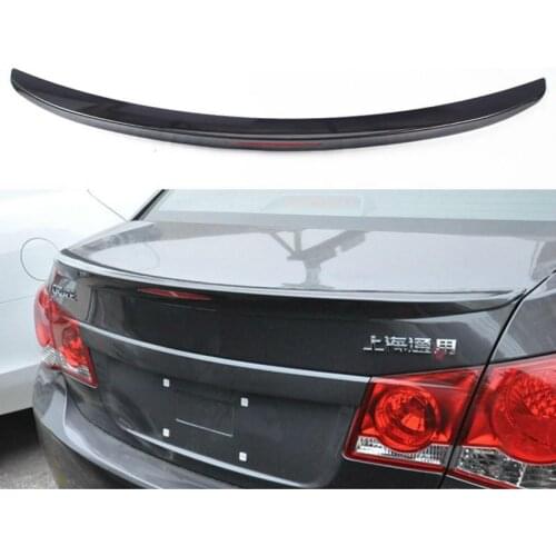 For Chevrolet Cruze 2009-2014 ABS Plastic Rear Trunk Wing Lip Spoiler 2009 2010 2011 2012 2013 2014