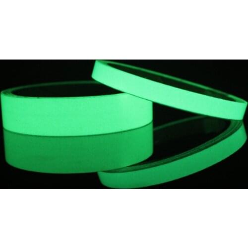 1m Luminous Fluorescent Night Self-adhesive Glow In The Dark Sticker Tape Safety Security Home Decoration Warning Tape