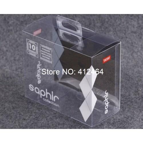 UV resistant OEM hot plastic quick recovery packaging box transparent plastic candy box printing wedding gift box dh40100