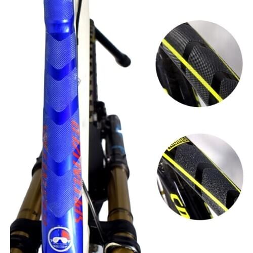 Bicycle Frame Protector Stickers Scratch-Resistant Sticker Bike Chain Protector Waterproof Bicycle Guard Cover Sticker