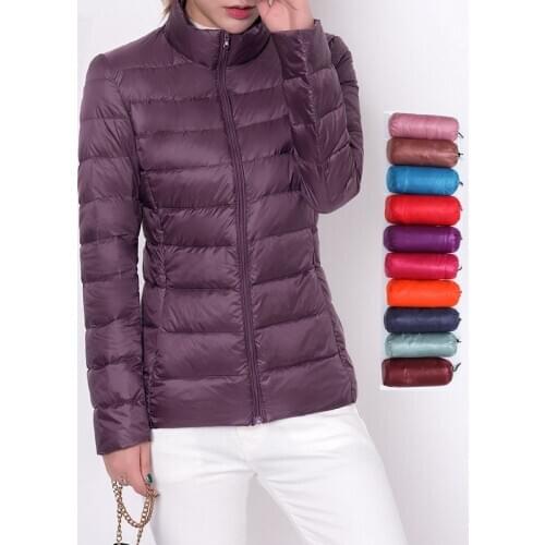 Winter Women Down Coats Duck Down Jacket Women Ultra Light Down Jacket Feather Jacket Plus Womens Overcoat Windbreaker Coats