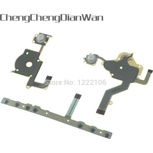 ChengChengDianWan For PSP 2000 PSP2000 Left Right Button Function Buttons Start Home Volume PCB Keypad Flex Cable Full Set