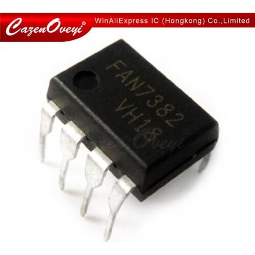 10pcs/lot FAN7382N FAN7382 DIP-8 In Stock