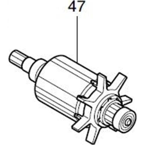 AC220-240V MAKITA 619094-0 Rotor Motor Armature for BFL080F BFL120F BFL060FZ Rotor