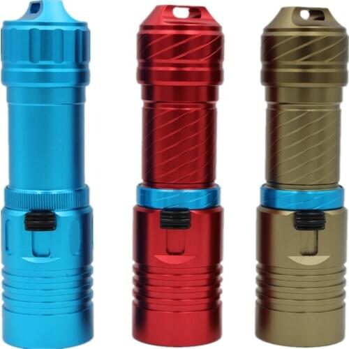 1200Lm XM-L2 Waterproof Dive Underwater 100 Meter LED Diving Flashlight Torch Lamp Light Camping Lanterna With Stepless dimming