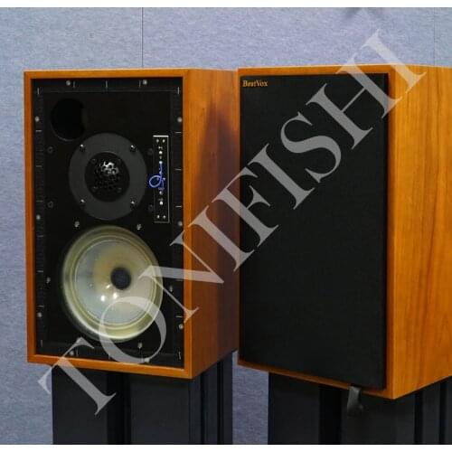 BestVox natural color LS5/9 8-inch 2-way monitor bookshelf speakers ls59, BBC classic speakers, power 50W, sensitivity 87dB/mW