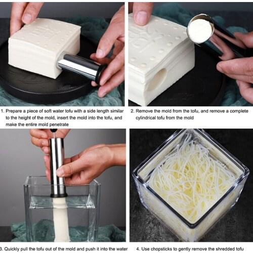 Stainless Steel Tofu Masher Rustproof & Ergonomic Chef Makes Light Tofu Masher For Kitchen TN88