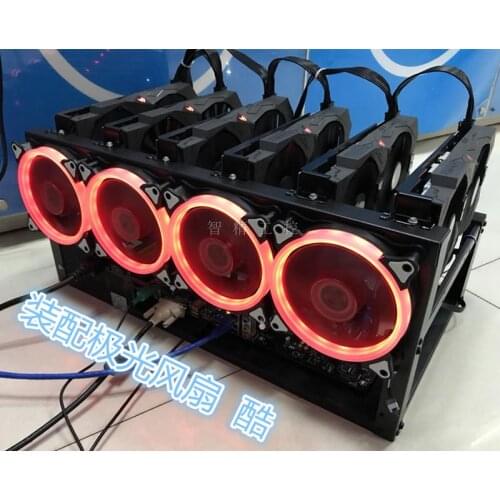 Computer open chassis rack computer rack 6-8 graphics card support studio computer support platform