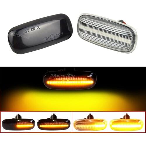 LED Dynamic Side Marker Turn Signal Light Sequential Lamp For Audi A3 S3 8L 2000-2003 A8 D2 1999-2002 TT 8N 2000-2006