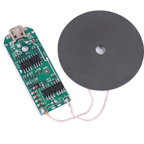 1pc universal Portable 5W Qi Fast Charging Wireless Charger PCBA DIY standard Accessories transmitter module coil circuit board