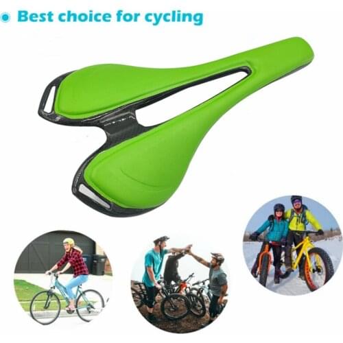 Super Light Carbon bow carbon bottom bike saddle carbon bicycle saddle road cycling seats lightweight carbon saddle