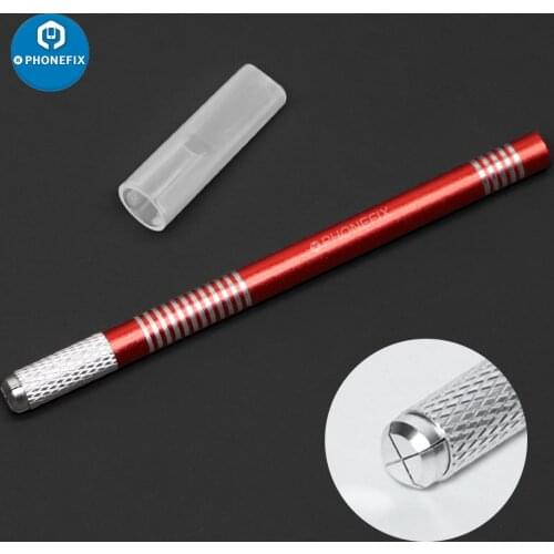 1 Knife Handle with 26 Blade Replacement Mobile Phone PCB DIY Repair Hand Tools Non-Slip Metal Surgical Scalpel Blade Tools Kit