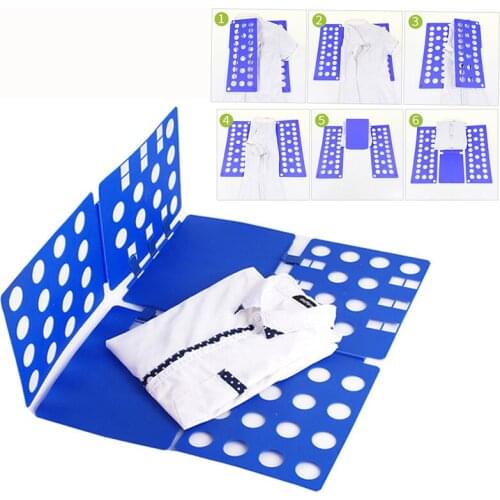 1PC Multifuncitonal Convenient Clothes Folding Board Save Time Magic Fast Speed T-Shirt Clothes Fold Organize Save Space