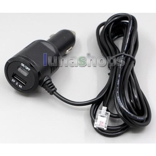 LN005556 DC Power Car Charger Cord Adapter For Valentine One V1 Uniden DFR6 DFR7 Escort Passport Radar Laser Detector LN005556