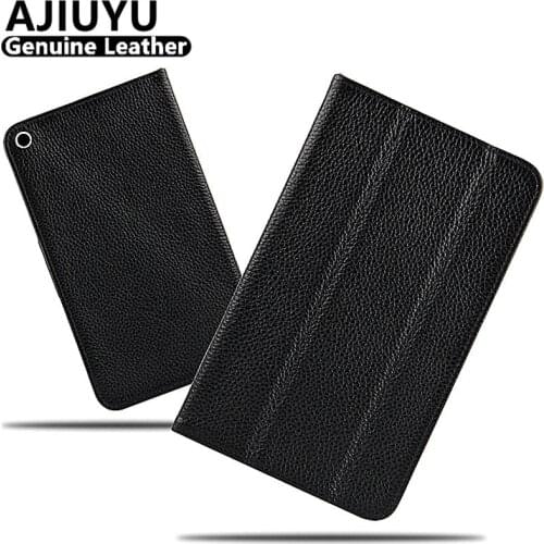 Genuine Leather For Huawei MediaPad T17.0 TPU Case Cover T1 7 Cowhide Protective Smart Cover Tablet For honor T1-701u 7.0 inch