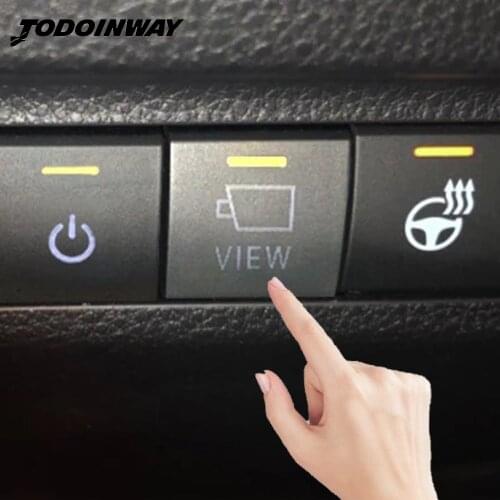 For Toyota Camry 2018 Car Meter Switch Camera View Self-locking Button Interior Accessories For Avalon Rav4 2019 2020