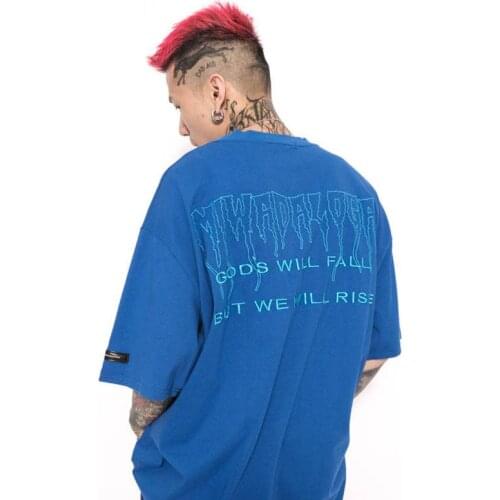 Mens Wear Summer Tshirts Street Fashion oversized Short Sleeve T-shirt Men And Women High quality Embroidery Tees Tops