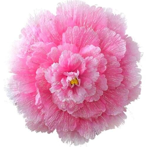 Peony Artificial Flowers Dancing Props The Simulation Flower Dance Hand - Childrens Props Fower Background Wall Decoration