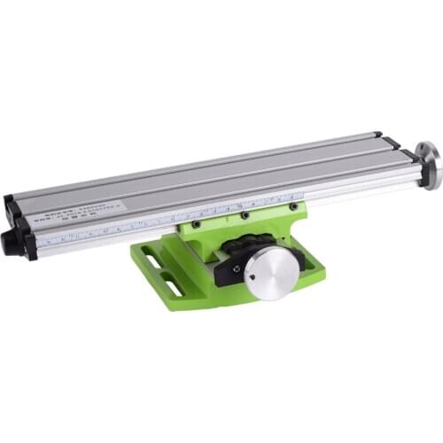Mini Compound Table Multifunction Adjustable Working Cross Slide Table Worktable Bench Drill Vise Drill Milling Machine Stent