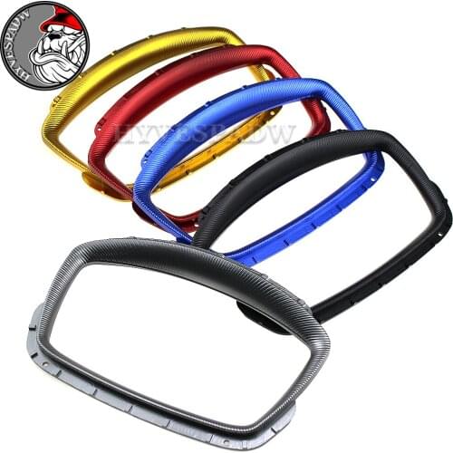 GTS Motorcycle LCD Speedometer Cover Digital Dashboard Rim CNC Aluminum Accessories for Piaggio Vespa GTS 250 300 2013-2020