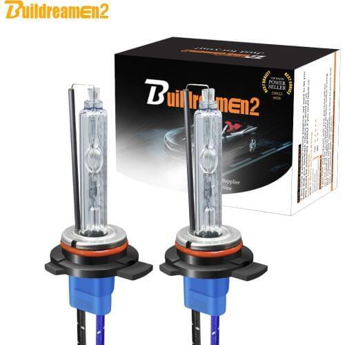 Buildreamen2 9012 HIR2 High Bright AC HID Xenon Bulb 10000LM 5000K White 12V For Car Headlight Fog Lamp Suit 35W 55W Ballast