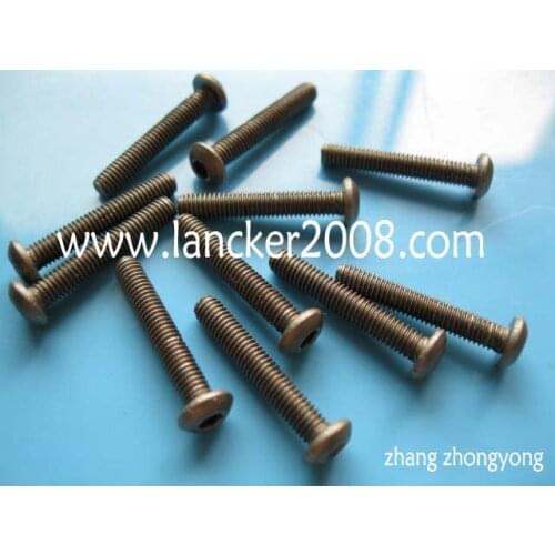 M3*20 Gr2 Hexagon socket rounder/button head screw DIN7380