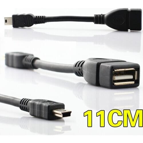 Micro USB Host Cable OTG 10cm mini usb cable for tablet pc mobile phone mp4 mp5 100pcs/lot