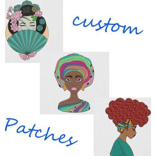 Custom Patches Iron on Embroidered No Minimum Patch Custom Military Badges Hot Patches for Clothing Fashion Embroidery Jacket