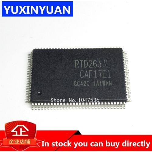 NEW RTD2633 RTD2633L QFP100 LCD CHIP 5PCS/LOT