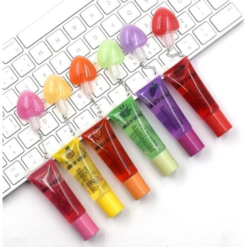 Oil Plus Peach Heart Love Transparent Colorless Lip Gloss Moisturizing (random Color) Plumping Lip gloss Scented Lip TSLM1