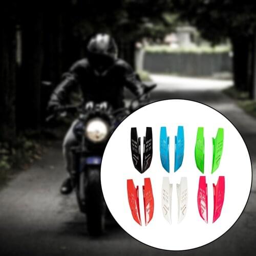 Plastic Helmet Horns Protective Motorbike Accessories Strong Adhesive