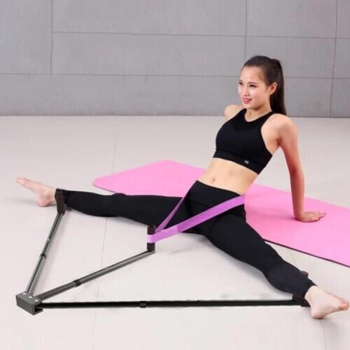Aluminum Alloy 3 Bar Legs Stretcher Extension Split Flexibility Training Tool Adjustable pull-bar Easy use Develops flexibility
