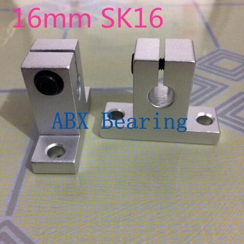 SK16 SH16A SH16 16mm linear bearing rail shaft support XYZ Table CNC Router