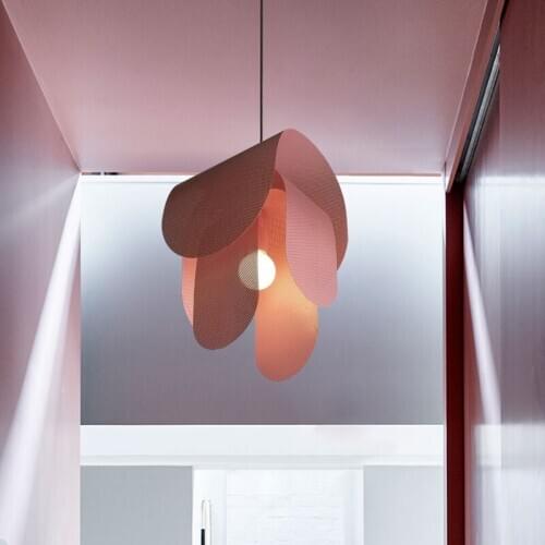 Post-modern Nordic Herringbone Contemporary Pendant Light Living Room Dining Room Dimmable G9 Bulb Hanging Lamps Led hanglamp