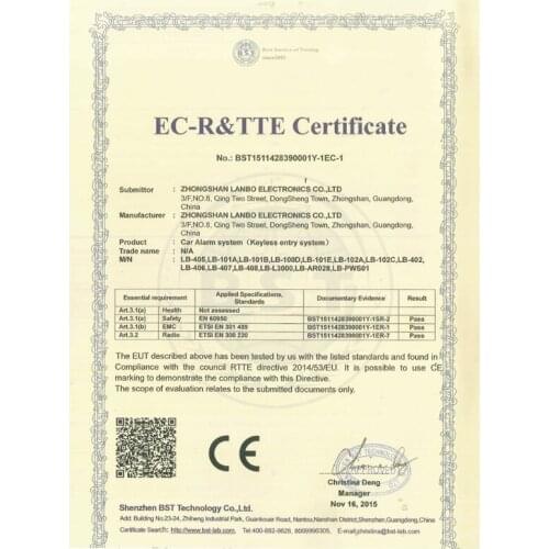 Universal Car Door Lock Vehicle Keyless Entry System Remote Central Kit w/Control Box