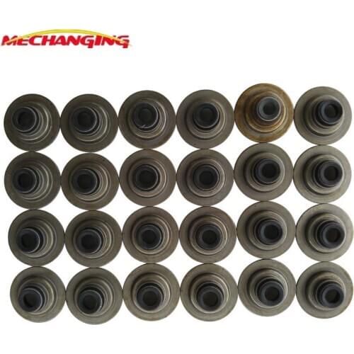 25K4F KRV6 KV6 K5 24PCS Valve Stem Oil Seal Engine Parts Engine Gasket FOR MG ZS ZT ROVER 75 (RJ) 2.5 V6 0K9BV-12123