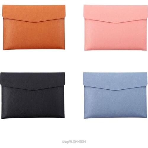 Waterproof Leather A4 Business Briefcase File Folder Document Paper Organizer Storage Bag Ja21 21 Dropship