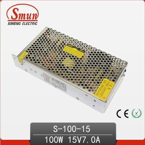 GOOD QUALITY LED Switching Power Supply 100W 15V 6.7A LED Driver Power Supply S-100-15