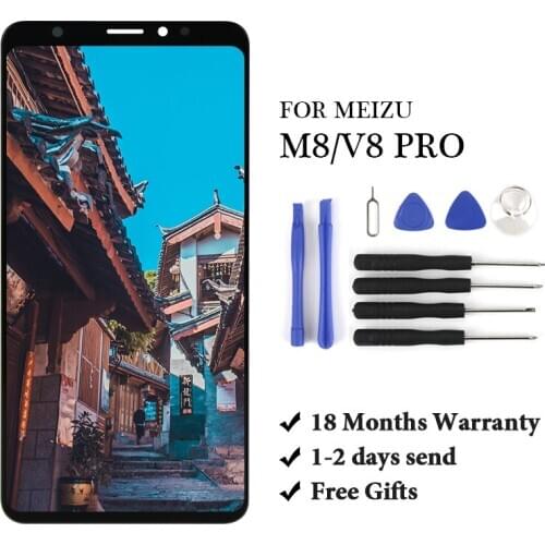 For Meizu V8 Pro Global Version 4GB 64GB LCD Touch Screen For Meizu M8 Display M8 Lite Screen Replacement No Frame Highcopy