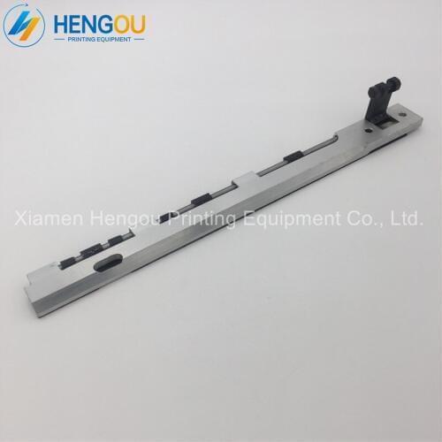2 pcs free shipping T-1304F gripper bar 10x15 gripper bar offset T-Platen press offset printing machinery parts Length 353mm